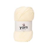 Korbond DK Crèmegaren - 100 g acrylwol - lichtgewicht, hypoallergeen en duurzaam dubbel gebreid haakgaren, breiwol (290 m totaal)