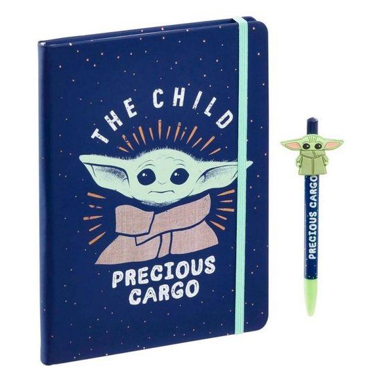 Merkloos STAR WARS - The Child - Notitieboek A5 & Pen