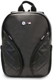 BMW Rugzak met carbon vakken - Metalen Logo - tot 40 cm - 16 Inch