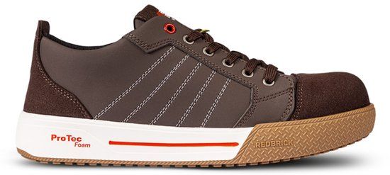Redbrick Legend Low Sneaker S3S - Bruin - Maat 44