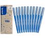PILOT - Set van 10 + 1 gratis fineliner – viltstiften – fijne viltstift met vloeibare inkt – vloeibaar – sneldrogend – blauw – medium punt