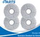 Ecovacs Deebot X2 Omni Tamponnes (4 Pièces, Plus.Parts® alternative à 201-2425-10B0)