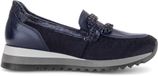 Gabor - Dames - Loafers - Leer - Plateauhak - Rond - Effen - Casual/Nette schoenen - Met sierstrik