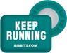 Bibbits hardloopmagneten Keep Running Petrol
