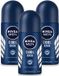 Nivea Cool Kick Deodorant Roller - 50 ml - 3 stuks
