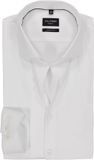 OLYMP No. 6 Six super slim fit overhemd - satijnbinding - wit - Strijkvriendelijk - Boordmaat: 40 (EU maat: M)