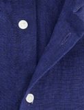 Seidensticker Slim Fit Blauw Linnen Overhemd