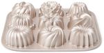 Patisse Mini Tulbandvorm - 9 Tulbandjes - 24x24 cm - Aluminium