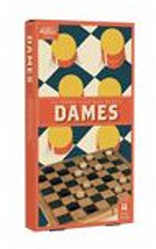Professor Puzzle Dame Spel Retro Houten Set FR
