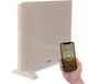 VONROC Luxe elektrische kachel - Convectorkachel met glazen paneel - 1000W - Beige