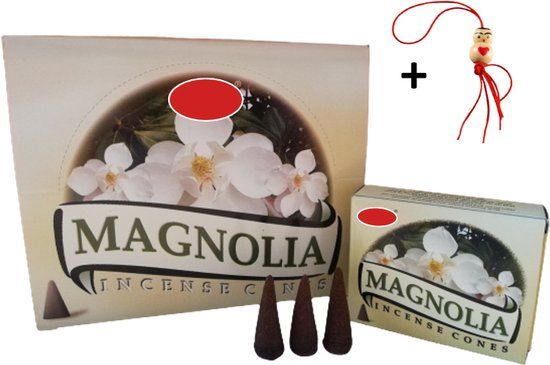 Wierookkegeltjes Magnolia - 2 x 10 stuks - Merkloos