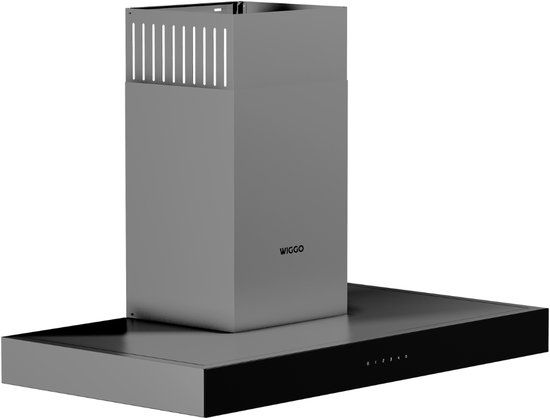 Wiggo WE-A941T(X) - Wandschouw Afzuigkap - 90cm - Roestvrijstaal
