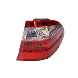 Ulo 7420-02 koplamp, transparant, rood