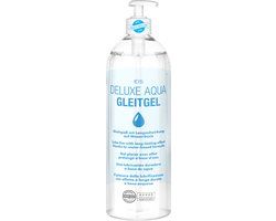 EIS Gleitgele EIS, Deluxe Aqua glijmiddel, langdurige werking op waterbasis, neutraal, 1 l
