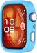 Wigento Huawei Siliconen beschermhoes voor de Huawei Watch Fit 4, halfomsluitend, blauw