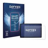 Savvies 2 Stuks Screenprotector voor Samsung Galaxy Tab S10 FE WiFi - Beschermfolie Glas Transparant