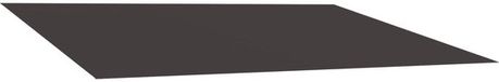 vidaXL Tissu de remplacement pour parasol anthracite 450 × 300 cm
