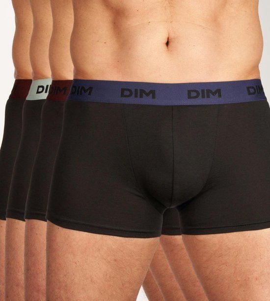 DIM Lange short - ATO Black - maat M - Heren - 4 stuks