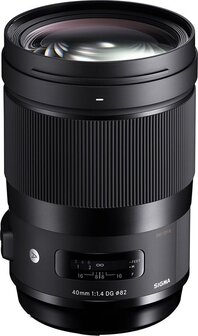 Sigma 40mm F1.4 DG HSM Art Lens - Canon EF Mount