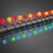 Konstsmide LED miniglobe lichtslinger voor buiten - 6.32 meter - 80 Leds - Multicolour