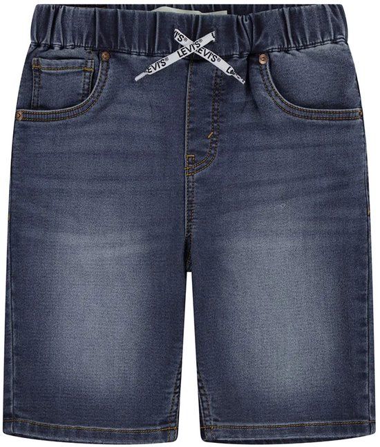 Levi's Kids Skinny Fit Dobby Korte Broek Blauw 5 Years Jongens