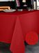 Calitex Brom tafelkleed rechthoekig polyester kersenrood 150 x 200