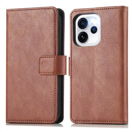 imoshion Luxe Bookcase voor de Oppo Reno15 Pro (5G) - Bruin
