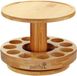 Zenful Aroma Diffuser Houder - Geurverspreider Bamboe Standaard - Olie Carrousel - Etherische Olie Houder - 12 vakken - 360° draaibaar