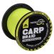 Mikado Carpe Ligne de pêche tressée 0,18 mm – 14,4 kg – 1200 m – Jaune Fluo