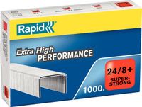 Rapid Agrafes 24/8+ mm Super Strong 1.000 pièces