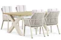 Lifestyle Garden Furniture Lifestyle Lifestyle Verona/Cardiff 180 cm dining tuinset 5-delig