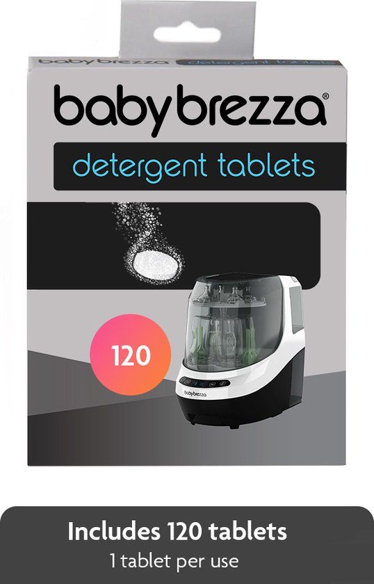 Baby Brezza Vaatwastabletten Voor Bottle Washer Pro - Voordeel verpakking - 3 x 120 tabletten