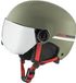 ALPINA Zupo vizier Q-lite skihelm, olijfrood mat, 51-55