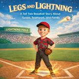 Legs and Lightning: A Tall-Tale Baseball Story About Speed, Teamwork, and Family
