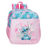 Disney Joumma Heart Stitch kleuterrugzak, roze, 23 x 25 x 10 cm, polyester, 5,75 l