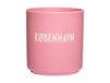Design Letters Tasse préférée Design Letters Danish Words 25 cl København-rose