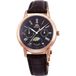 Orient Dames Quartz Polshorloge RA-KA0002Y10B Bruin Leer Roze Staal Saffierglas 38mm