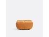 la-redoute-interieurs LA REDOUTE Pouf, velours épais, L83 cm, Nuria Marron Ecureuil