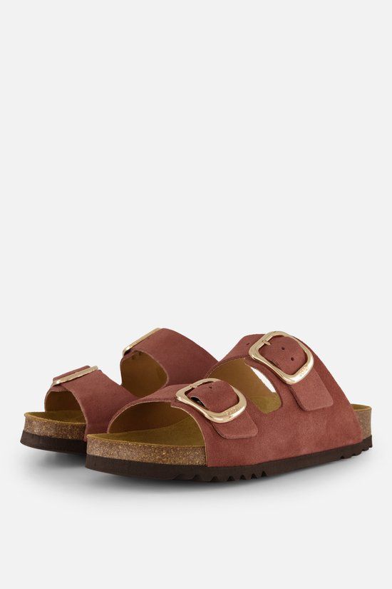 Scholl Noelle Sandalen rood Suede - Maat 37