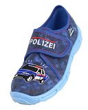 BECK Huisschoenen 'Polizei' blauw