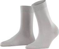 FALKE Cotton Touch Business & Casual Katoen Sokken Dames grijs - Maat 35-38