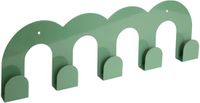 Atmosphera Kapstok Callista - 5 haken - 50x16cm - Groen
