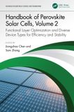 Handbook Taylor & Francis Verlag GmbH Advances in Materials Science and Engineering- Handbook of Perovskite Solar Cells, Volume 2