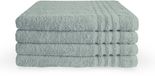 Byrklund Serviette de bain - Lot de 10 - Qualité hôtelière - 100% Coton (BCI) - 500 g/m² - 70x140 cm - Bleu mer