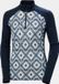 Helly Hansen Thermoshirt - Dames - Womens Lifa Merino Mid Gra 1/2 Zip - Marineblauw - XS