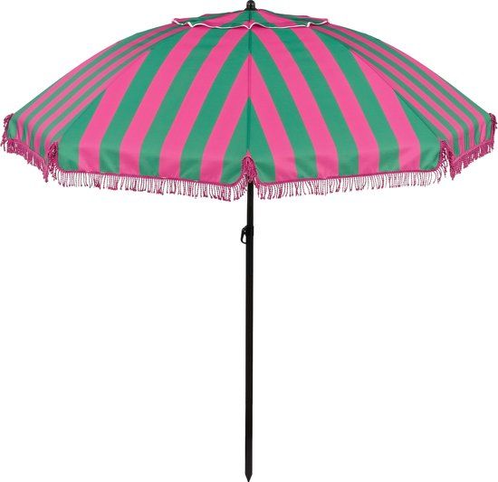 In The Mood Collection Osborn Parasol - H238 x Ø220 cm - Groen