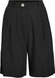 VILA - VIPRISILLA HW BERMUDA SHORTS/VOL - Dames - Bermuda shorts - Zwart