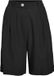 VILA - VIPRISILLA HW BERMUDA SHORTS/VOL - Dames - Bermuda shorts - Zwart