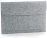 BagBase Pochette pour ordinateur portable / documents en feutre - Gris chiné - 41,5 x 28 cm