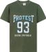 Protest PRTNiels JR T-shirt Jongens Korte Mouwen V-hals Groen
